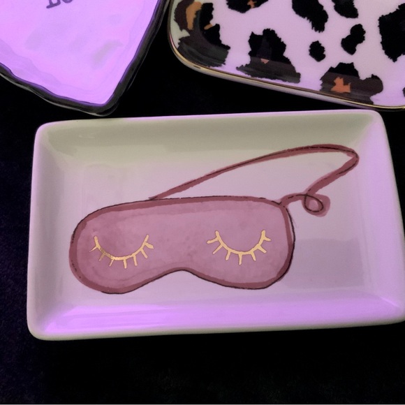 Ceramic Vanity Trinket Dishes - Set of 3 NEW! - Picture 6 of 7